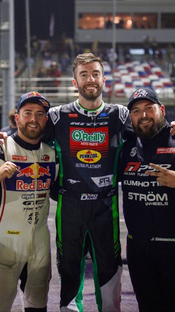 An all-Irish FINALS at RD 4 in Connecticut🇮🇪🇮🇪🇮🇪 
 
James Deane and Jack Shanahan put on a drifting masterclass at @formulad Stafford, delivering one of the most exciting matchups of the season. Congrats to all, and see you all in Indy! 🏎️

#formulad #FDCT #PROFINALS #round4 #drift 

@jamesdean130
@jackshanahan59
